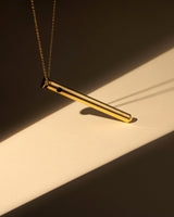 Crave Vesper 2 Vibrator Necklace 24k Gold Plated