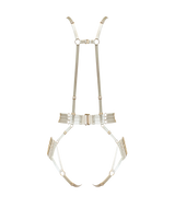Bordelle Signature Strap Body Harness in Ivory