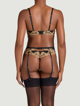 Coco de Mer Reina Suspender Belt