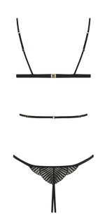 Athena Playsuit photographed from the back to show the adjustable straps