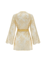 Coco de Mer Fiorella Robe in Gold