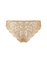 Luxury Gold Embroidery Brazilian Knicker