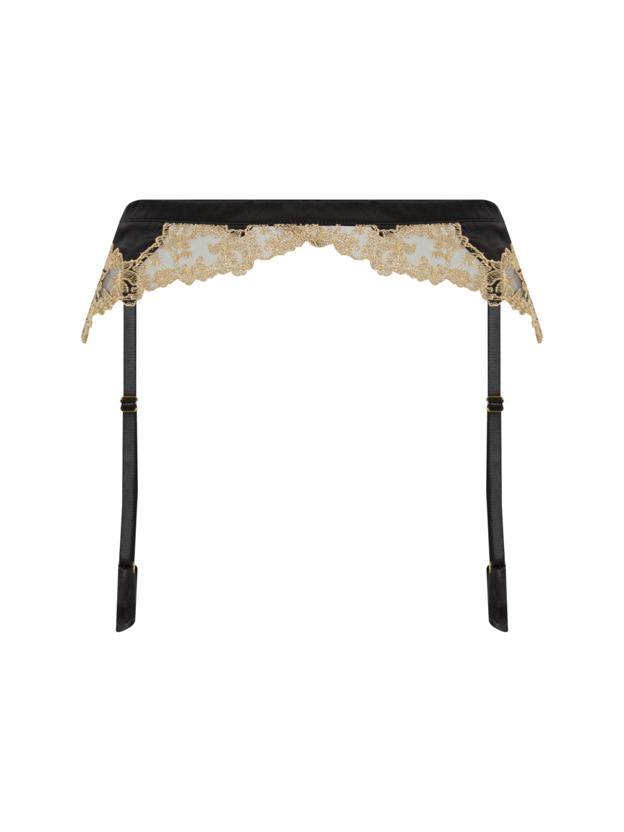 Coco de Mer Reina Suspender Belt