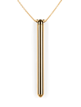 Crave Vesper 2 Vibrator Necklace 24k Gold Plated