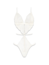 Coco de Mer Athena in Ivory Playsuit