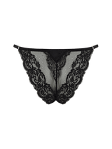 Coco de Mer Seraphine Brazillian Knicker - Black Friday