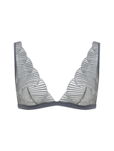 Coco de Mer Athena Silver High Apex Triangle Bra