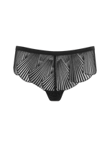 Athena Black Lace Low Rise Skirted Thong