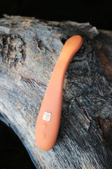 Muse By Coco de Mer Couple's Flex Vibrator C-Shape Adjustable Internal Toy for Shared Orgasm