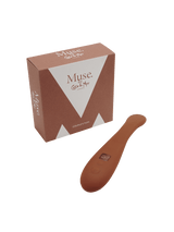 Muse By Coco de Mer Couple's Flex Vibrator C-Shape Adjustable Internal Toy for Shared Orgasm