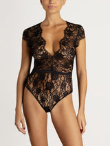Hera Black Lace Bodysuit