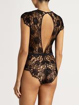 Hera Black Lace Bodysuit