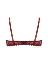 Lola Red Lace Balcony Bra