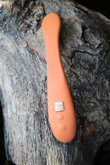 Muse By Coco de Mer Couple's Flex Vibrator C-Shape Adjustable Internal Toy for Shared Orgasm
