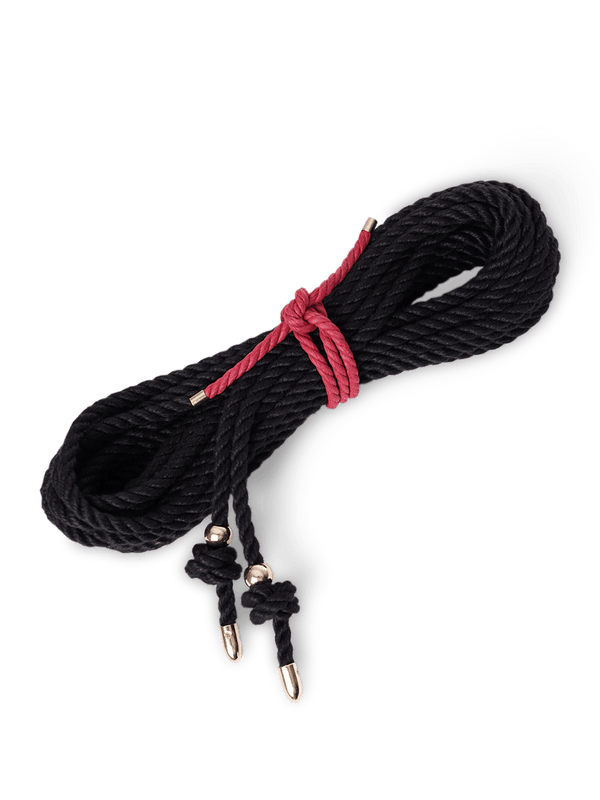 Coco de Mer Black Bondage Rope 8m