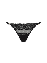 Seraphine Black Lace G String