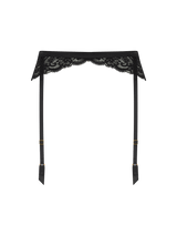 Seraphine Black Lace Suspender Belt