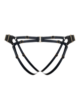 Bordelle Alta Open Back Brief Black