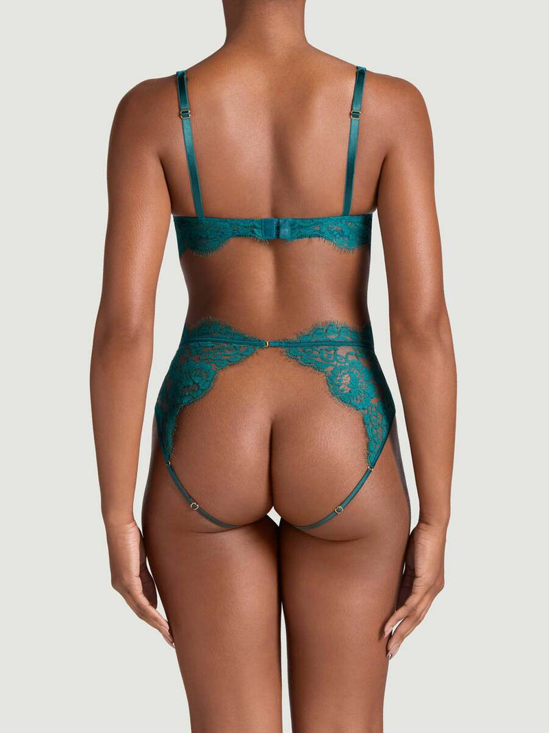 Coco de Mer Avani High Waist Open Knicker