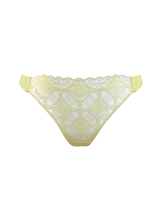 Bordelle Alta Open Back Brief Lemon