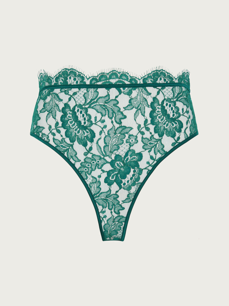 Coco de Mer Avani High Waist Open Knicker