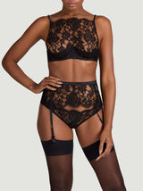 Coco de Mer Aphrodite High Neck Balconette Bra