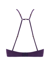 Coco de Mer Hera Quarter Cup Bra in Violet