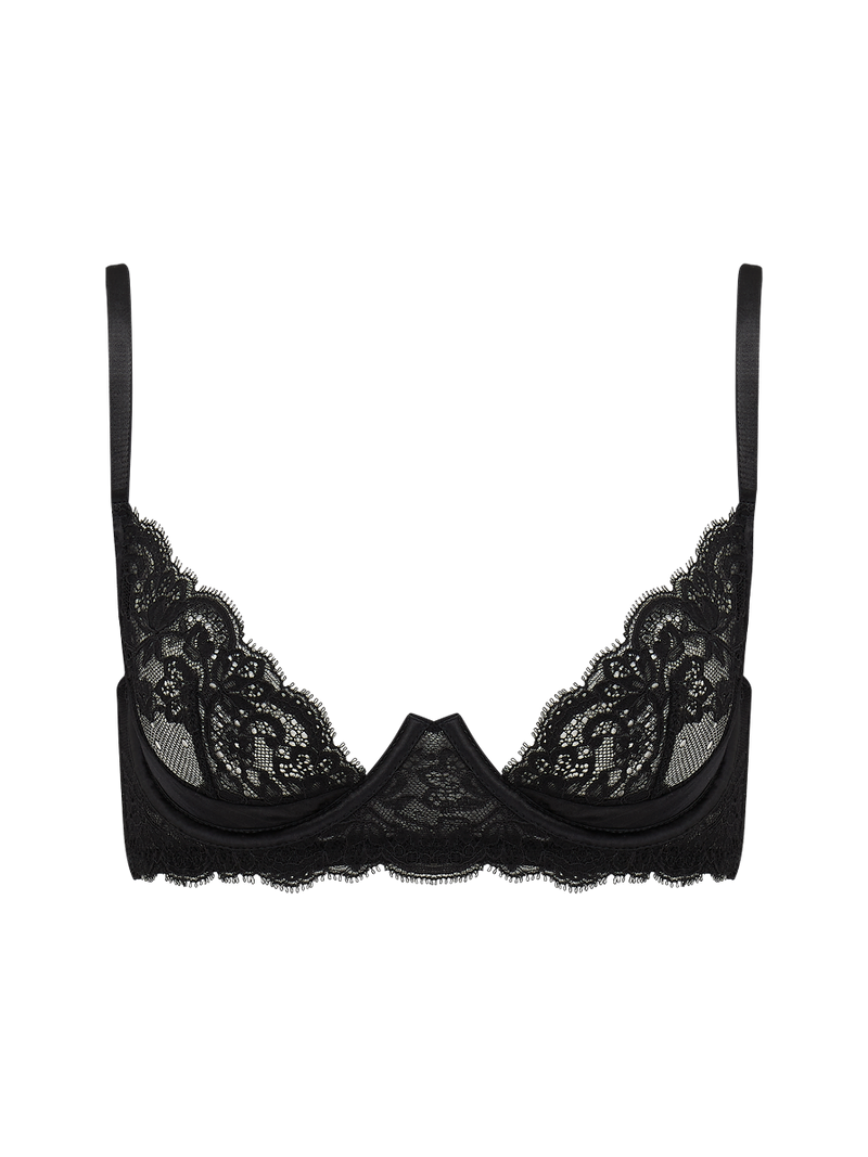 Coco de Mer Seraphine Plunge Bra - Black Friday