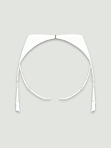 Coco de Mer Athena in Ivory Open Suspender Knicker