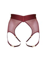 Bordelle Cadi Ouvert Garter Brief Morello