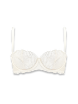 Coco de Mer Athena in Ivory Balcony Bra