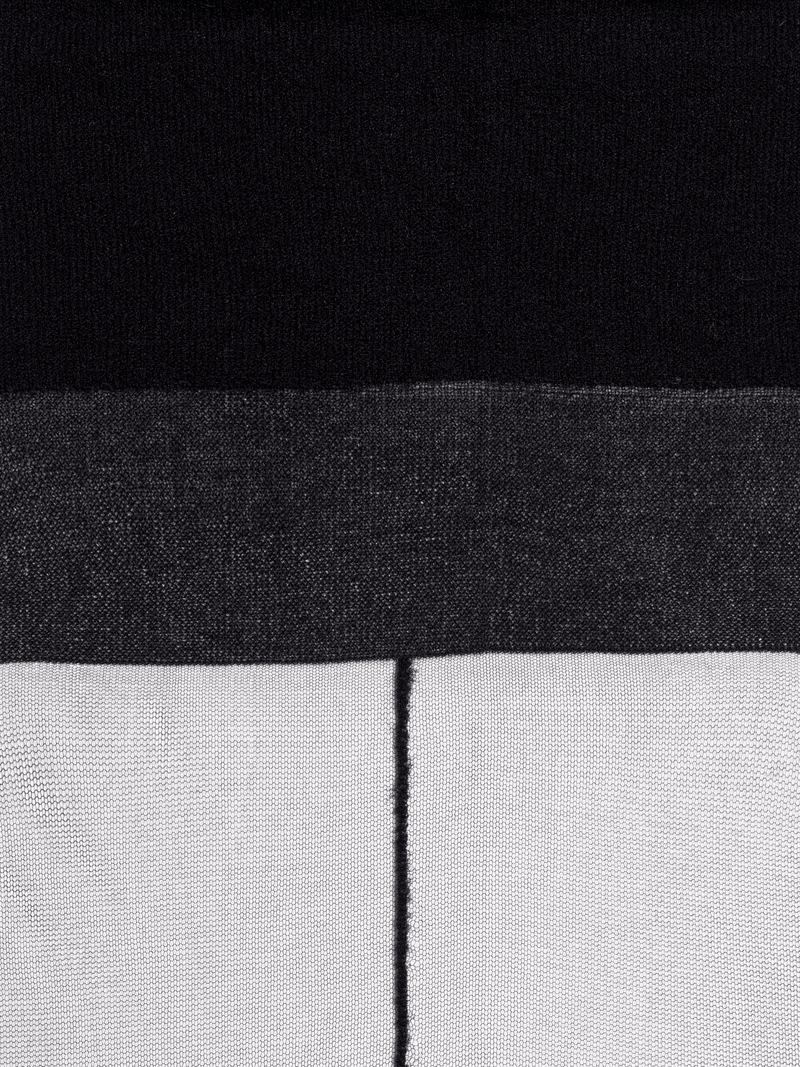 Coco de Mer Seamed Black Stockings