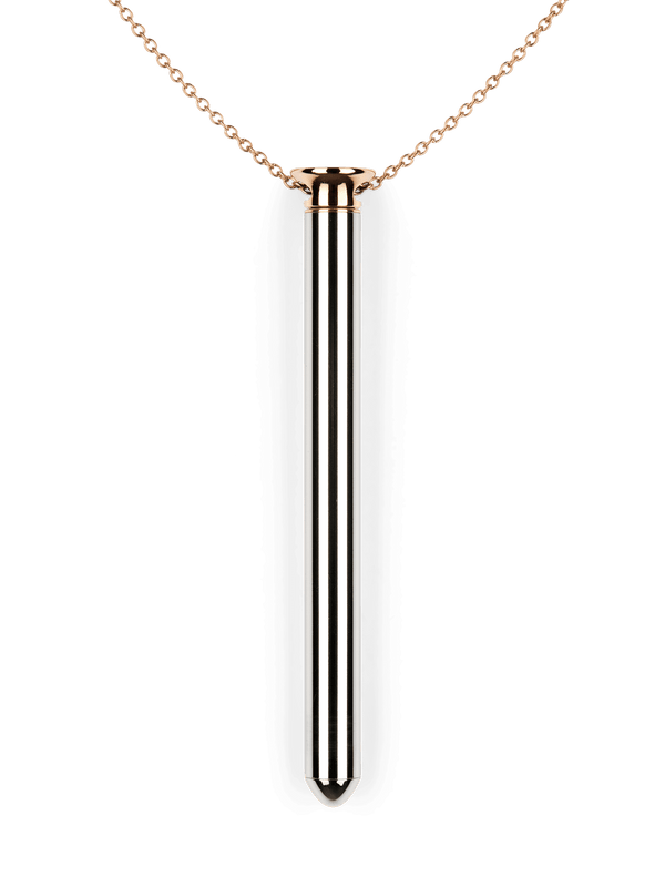 Crave Vesper Vibrator Necklace Rose Gold