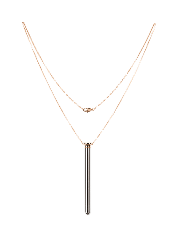 Crave Vesper Vibrator Necklace Rose Gold