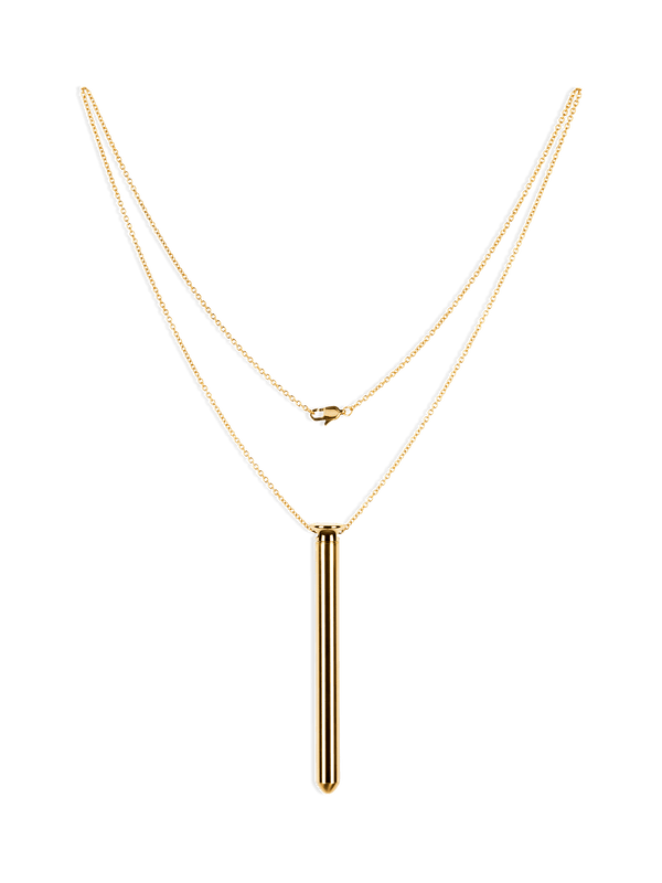 Crave Vesper Vibrator Necklace Gold