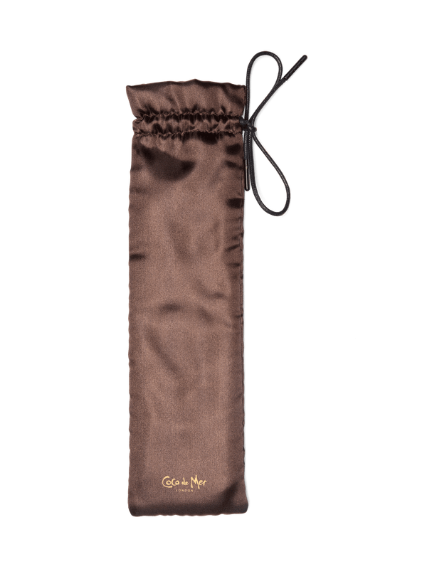 Coco de Mer Large Satin Padded Bag