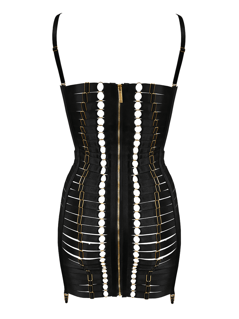 Bordelle Angela Dress with Mesh