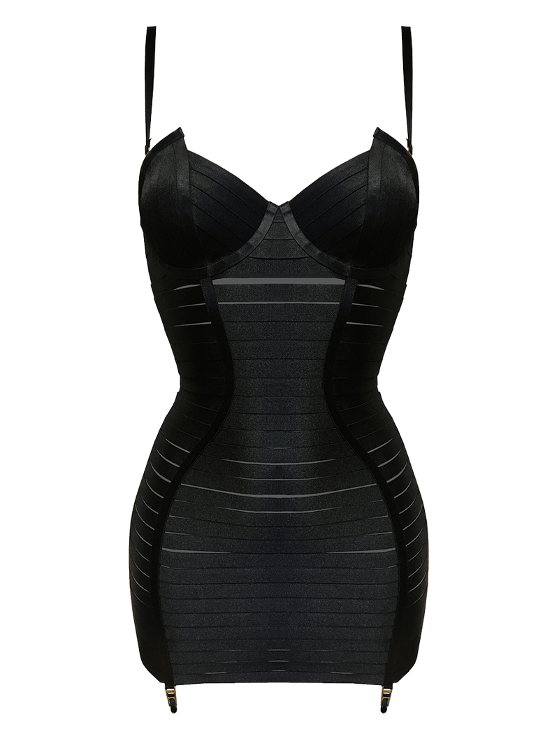 Bordelle Angela Dress with Mesh