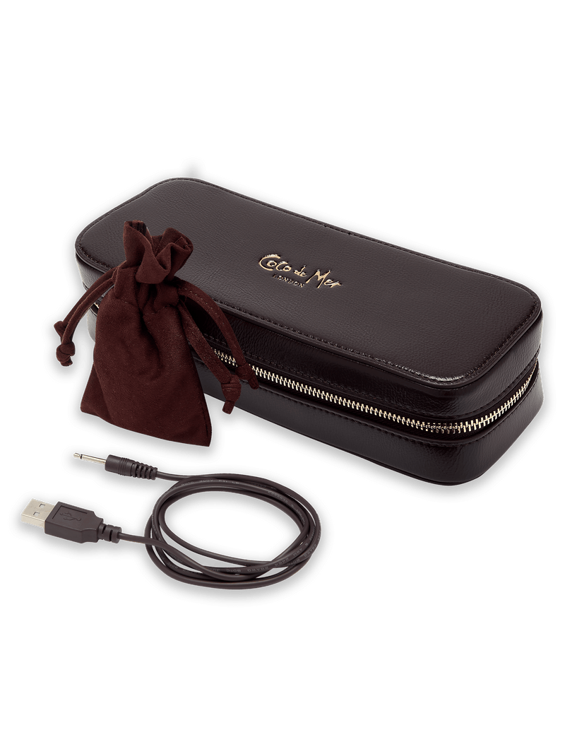 Coco de Mer Vegan Leather Toy Carry Case & Charger