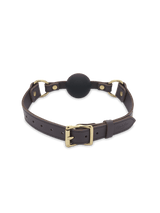 Coco de Mer Brown Ball Gag bondage continuity