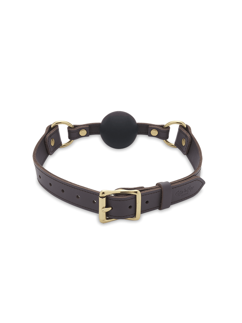Coco de Mer Brown Ball Gag bondage continuity