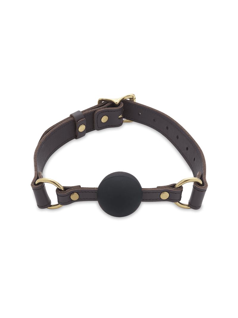 Coco de Mer Brown Ball Gag bondage continuity