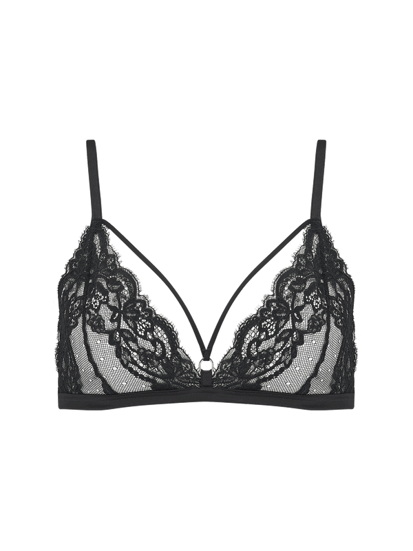 Coco de Mer CDM Icons Seraphine Triangle Bra Front