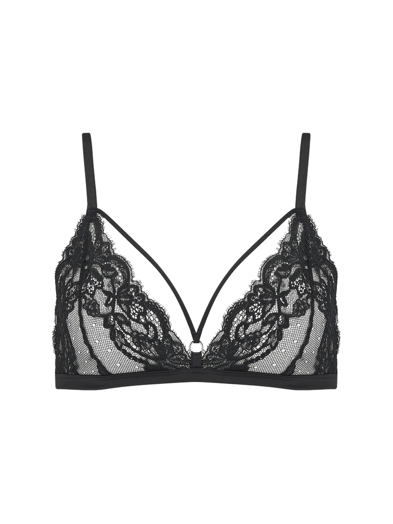 Coco de Mer CDM Icons Seraphine Triangle Bra Front