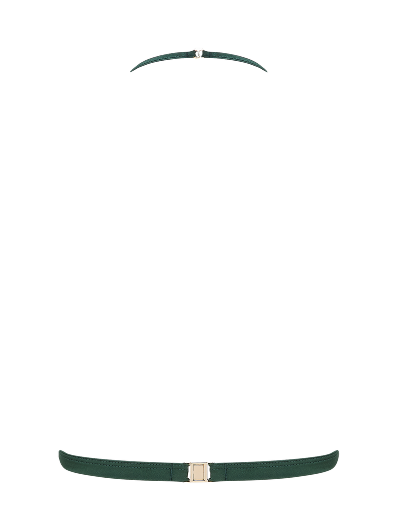 Coco de Mer Hera Deep Green Soft Cup Bra