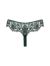 Coco de Mer Hera Deep Green Skirted Thong
