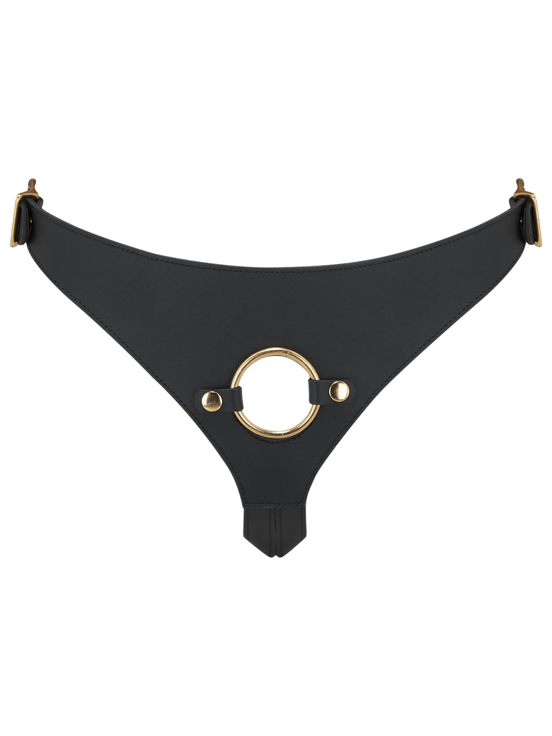 Coco de Mer Leather Strap-On Harness