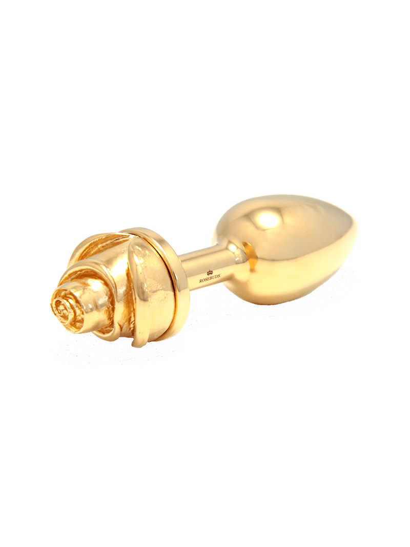 Julian Snelling Rosebud Gold Rose Anal Plug Coco de Mer Julian Snelling Rosebud Gold Rose Anal Plug Coco de Mer