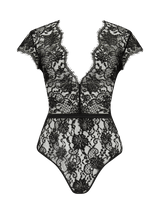 Hera Black Lace Bodysuit