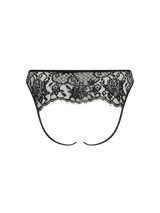 Hera Black Lace Open knicker